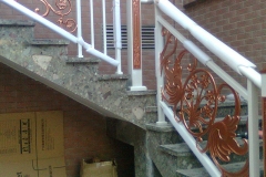 楼梯栏杆铝艺YSJ-YH10